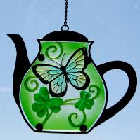 SHAMROCK TEATIME SUNCATCHER